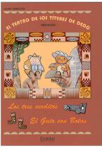El teatro de los t�teres de dedo. Los tres cerditos. El gato con