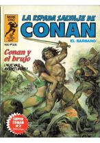 La espada salvaje de Conan el barbaro. Conan y el brujo