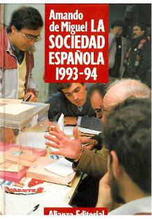 La sociedad espa�ola 1993-94