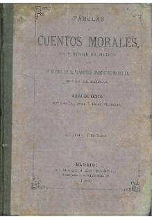 F�bulas y cuentos morales en variedad de metros