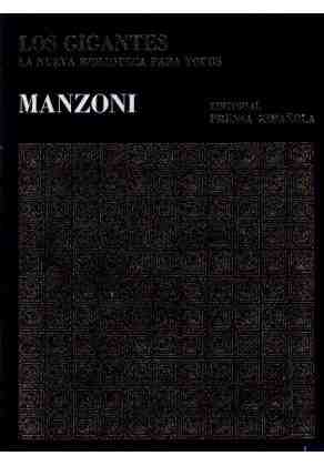 Manzoni. Los gigantesa. La nueva biblioteca para todos.