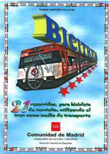 Bicitren, 21 recorridos para bicicletade monta�a, utilizando el