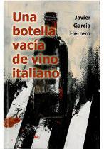 Una botella vac�a de vino italiano (digital)