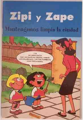 Zipi y Zape mantengamos limpia la ciudad