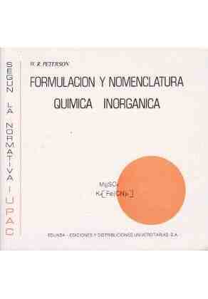 Formulacion y Nomenclatura Quimica Inorganica