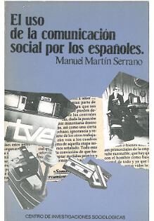 El uso de la comunicaci�n social por los espa�oles